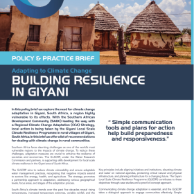 Building resilience in Giyani