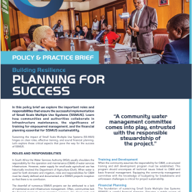 Planning for success