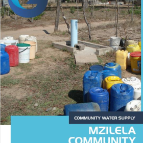 Mzilela community water supply